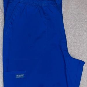 Blue Cherokee scrub pants